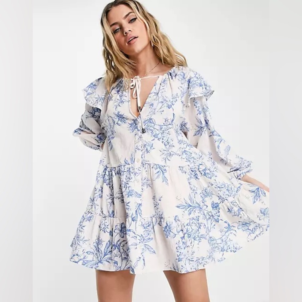 Free People Sunbaked Swing Dress - Picture 3 of 12